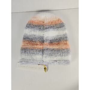 HOUSE OF HARLOW 1960 Viscose blend knit beanie hat one size NWT